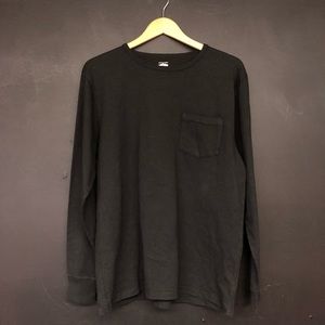 Schott NYC Long Sleeve Pocket Tee